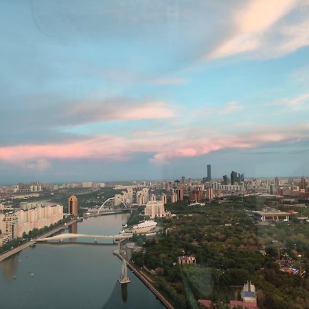 Апартаменты На Набережной С Панорамным Видом На 39 Этаже Astana Extérieur photo